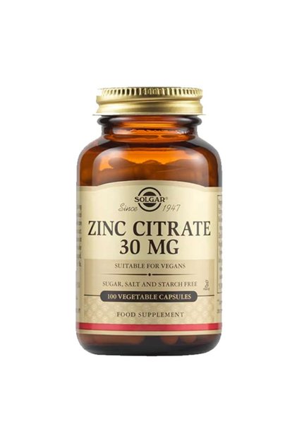 Zinc Citrate 30mg, 100veg.caps