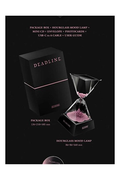 アイドル BLACKPINK DEADLINE MOOD LIGHT Ver. tays store BLACKPINK - 3rd Mini Album [DEADLINE] MOOD LIGHT Ver