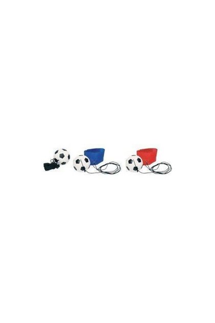 Minge de fotbal Goki cu șnur elastic - culori asortate pentru copii 3+