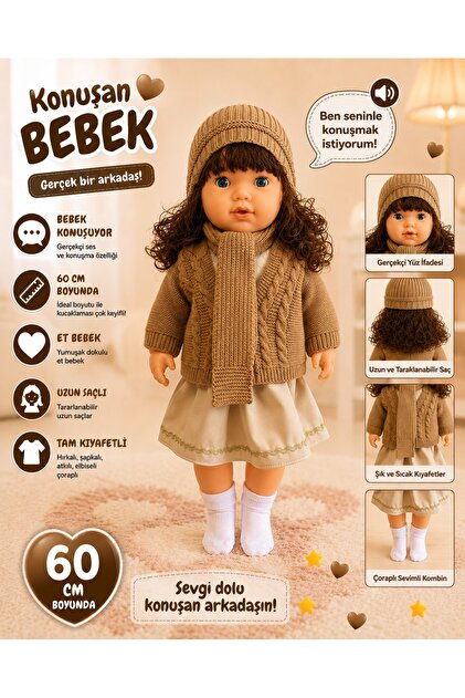 Gokidy DollyLand Şapka Aksesuarlı Manken Bebek 31cm - Fiyatı