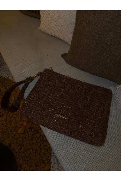 Mocha Tablet Çantası / Clutch