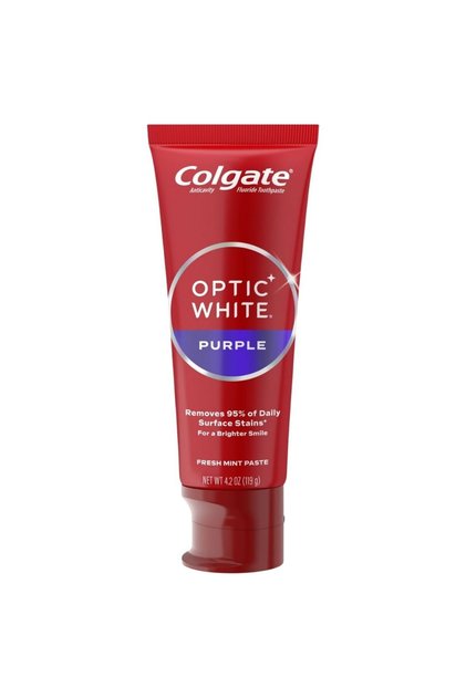 Optic White Purple Toohpaste