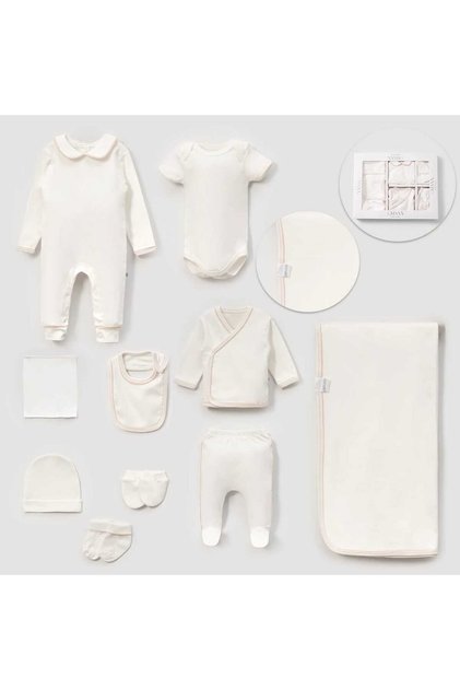 Lovemaxx Unisex 0-3 Months Clothes Set of 10