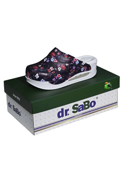Patterned Orthopedic Summer Sabo Slippers |   Butterfly and Flower Printed Lightweight Comfort Model