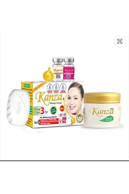 Kanza Cilt Beyazlatici Krem ORJİNAL 5 Lİ SET