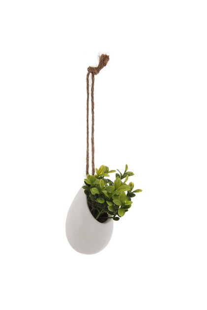 Planta artificiala - Ghiveci ceramica, H.11 cm