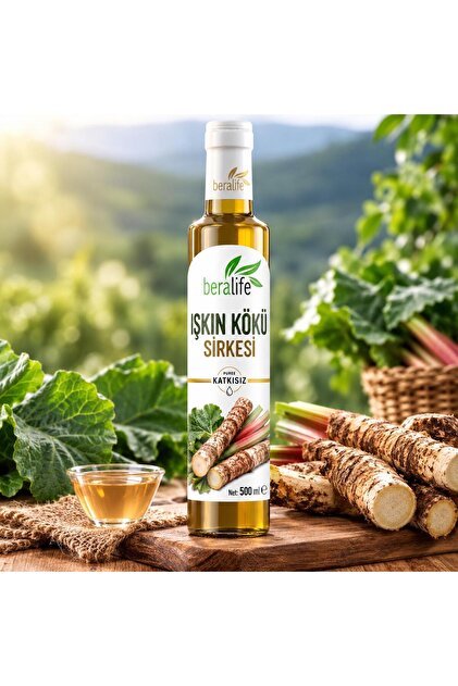 IŞKIN KÖKÜ SİRKESİ DOĞAL FERMANTASYON 500 ML