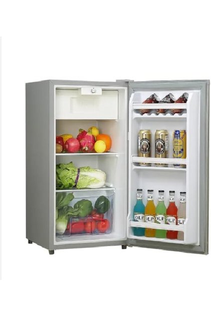 DX4511 Compact Refrigerator, 48L, 65W, Direct Cooling | Metal Drawing Finish, R600a Refrigerant, Maximum Freshness, Energy Efficient, Space-Saving Design