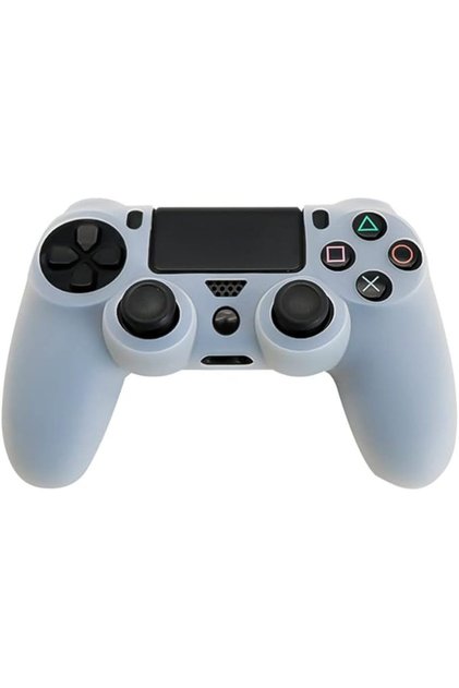 غطاء سيليكون ناعم لحماية وحدة التحكم، متوافق مع جهاز سوني بلاي ستيشن 4 PS4/PS4 Slim/PS4