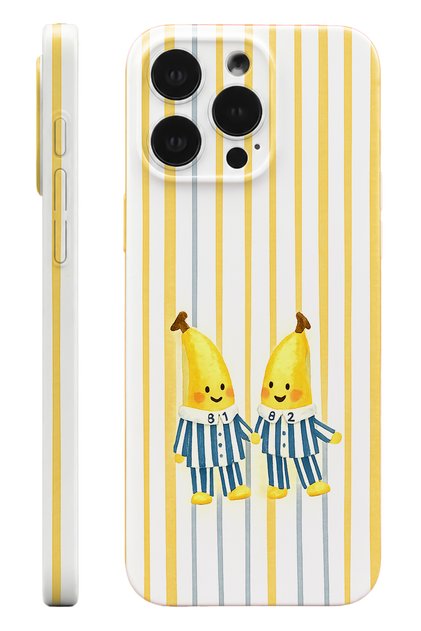 iPhone 14 Pro Max | Banana Protect Slim Glossy Full Cover Phone Case with Camera Protection