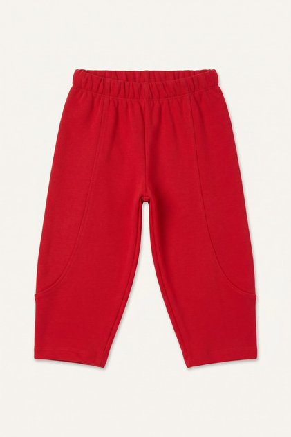 Regular Fit Beli Lastikli Kalın Kumaş Eşofman Altı Kız Bebek I0692A526AU