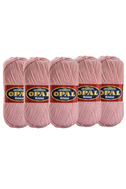 Kristal Fiber Yarn 5-Pack 100 Gr 450 Mt – Bath Fiber, Scrubbing Cloth and Dowry Knitting Yarn