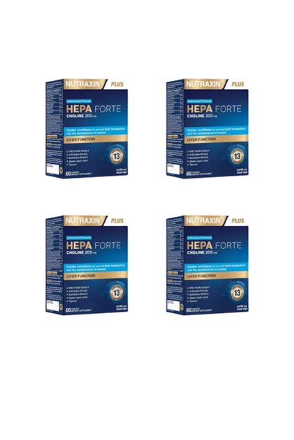 Hepa Forte 60 Tablet (Choline 200 Mg) 4 Lü Paket