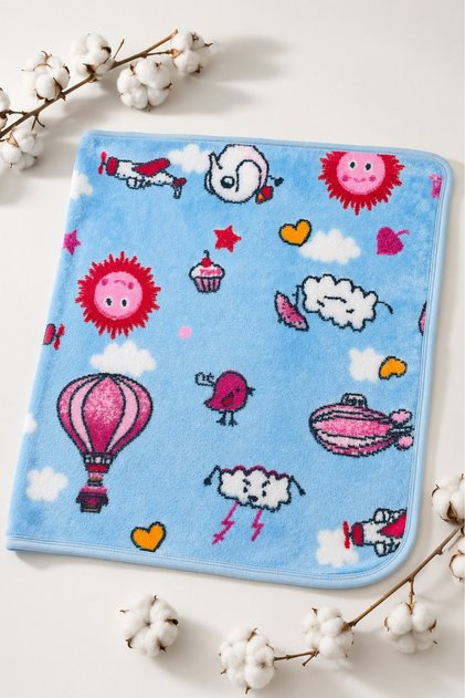 Baby Soft Plush Blanket 90X90 cm