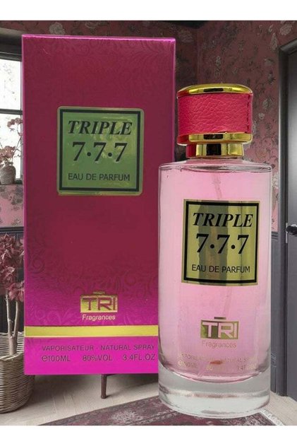 6 Pieces Triple 777 Perfume For Women 100ml EDP
