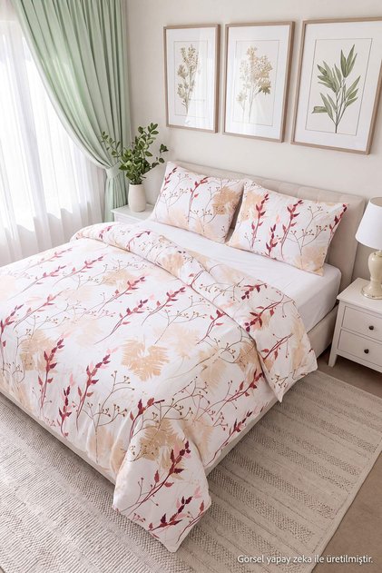 Double Easy-Iron Duvet Cover Set TPHAW26CKN00019