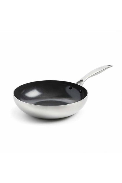 Geneva Elmas Güçlendirmeli Thermolon™ Wok Tava 28 cm