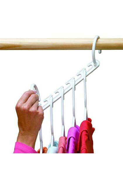 Wonder Hanger Clothes Shirt Wardrobe Wardrobe Smart Magic Hanger 8Pcs