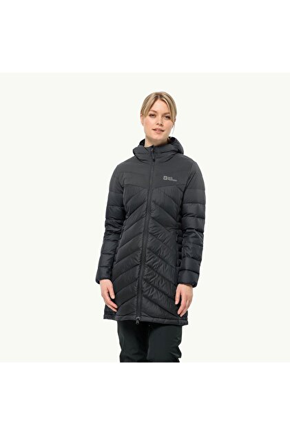 Jack Wolfskin Frozen Lake Kadın Siyah Outdoor Ceketi KADIN OUTDOOR