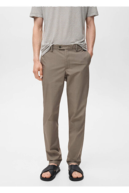 %100 pamuklu slim fit pantolon