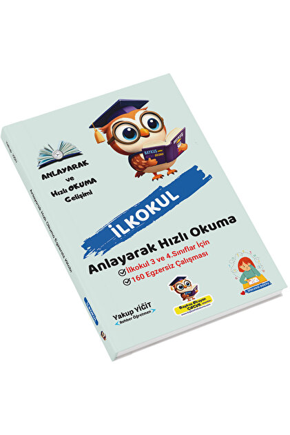 Baykuş Okuyan Çocuk Yayınları İlkokul Hızlı Okuma | Anlayarak