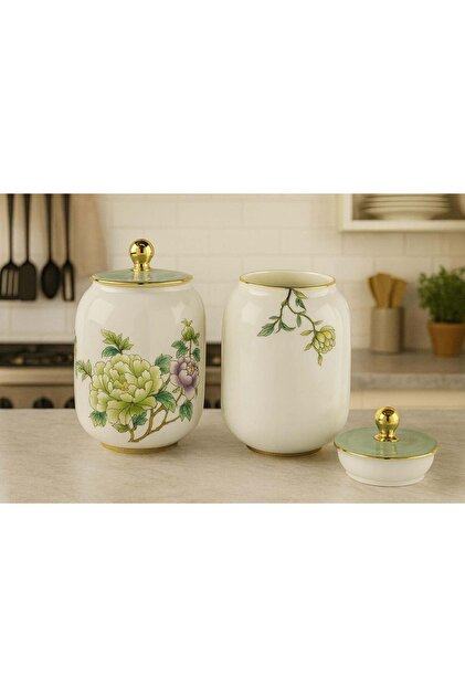 Glory 2-Piece Jar with Lid 10X16Cm