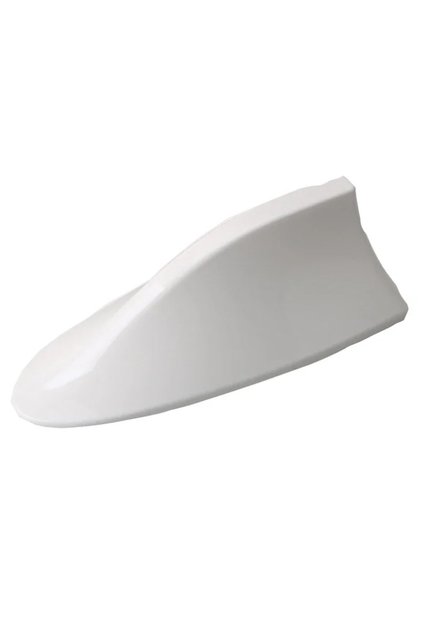 White 1pcs Car Radio Shark Fin Car Shark Antenna Radio FM Signal Design for All Automobiles Aerials