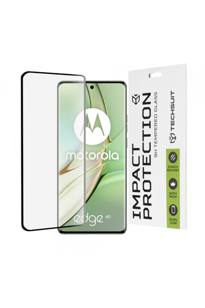 Folie de protectie Ecran Techsuit pentru Edge (2023) / Edge 40, Sticla Securizata, Full