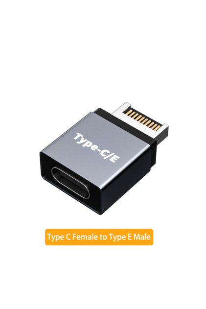 موصل محول كابل توسيع USB 3.1 من النوع E إلى USB C من النوع C للوحة الأمامية T4 لسطح المكتب C