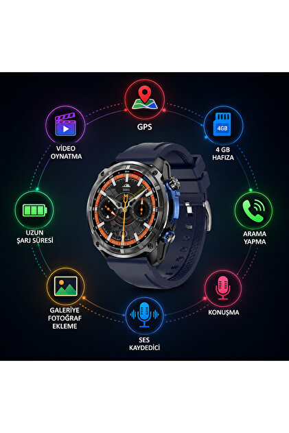 その他 G.P.S. by Steve Forte EGTS Harvox Extreme Gps li Akıllı SAAT Üstün Özellikler - Fiyatı