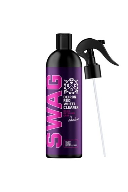 Curățitor de roți Basic Deiron Red 500ml, Soluție cu pH echilibrat pentru îndepărtarea prafului de frână de pe jante și caroserie