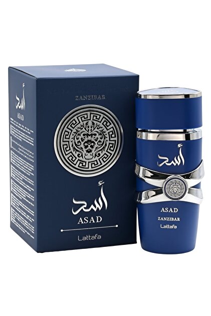 Lattafa ASAD Zanzibar 男性用香水 Genel Markalar Asad أسد Zanzibar 100 ml Erkek Parfüm EDP - Fiyatı