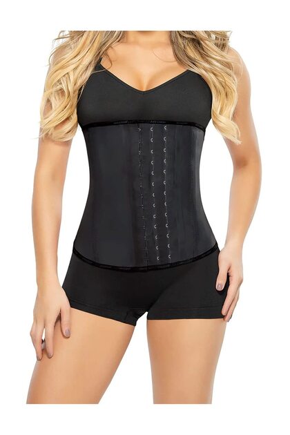 Classic 3 Hooks Latex Faja Waist Trainer