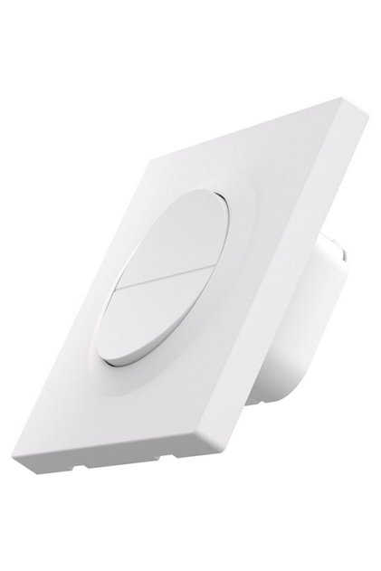 MINI-ZB2GS-E ZigBee χωρίς ουδέτερο καλώδιο. Δικάναλος διακόπτης τοίχου.