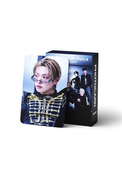 Kpop Dünyasi ATEEZ '' Golden Hour : Part 4 '' Çift Yön Baskılı