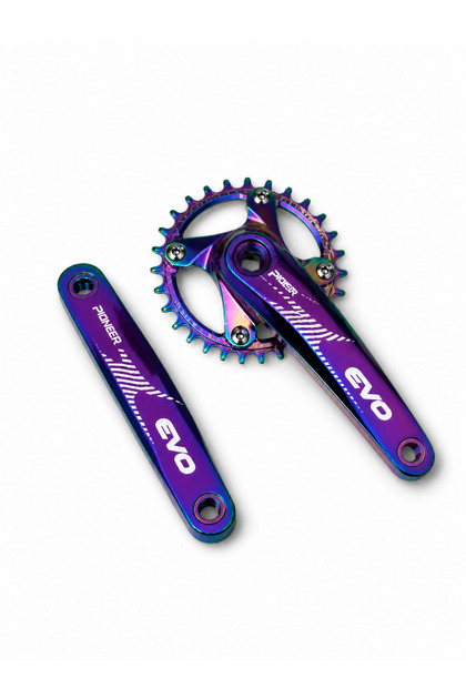 Aziyah Bisiklet 34T Aynakol ve Bisiklet Evo Çivili Platform Pedal