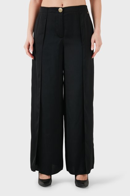 Slit Detailed Regular Fit Wide Leg Trousers Pants Xw001955 Af21553 Uc00