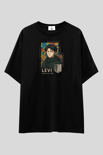 Attack on Titan Anime T-Shirt | Unisex 100% Cotton Printed Eren Mikasa Levi Special Design Tee