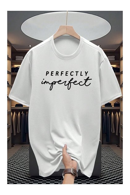 Keb 1. quality printed oversize t-shirt daily t-shirt trendy fashion and modern style style 100% organic cotton relaxed fit slit round neck