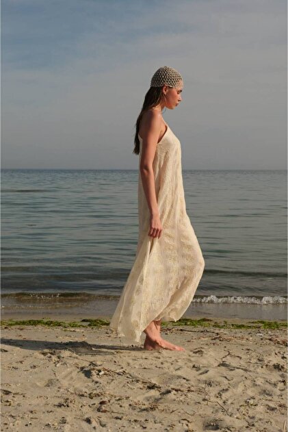 crochet net beach dress Cozumel Dress