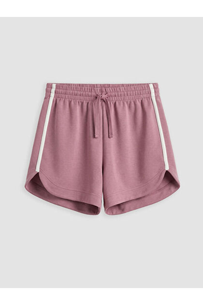 Timeless Clothing & Zamansız Seçimler Yanları Şeritli Kız Çocuk Soft Touch Şort