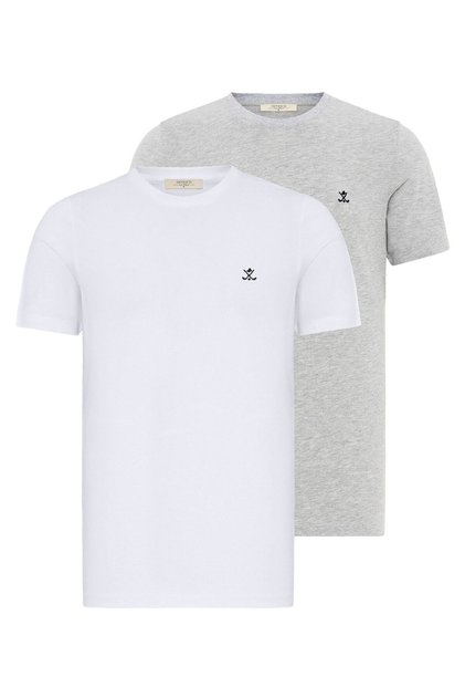 2-pack basic crew neck t-shirt