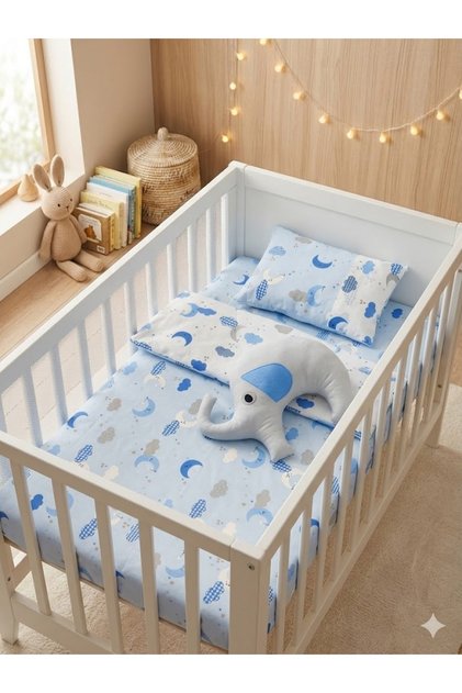 Luxury Playpen, Crib Sleeping Set 6 Pieces