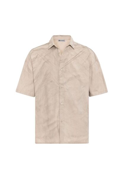 Oversize Washed Poplin Shirt