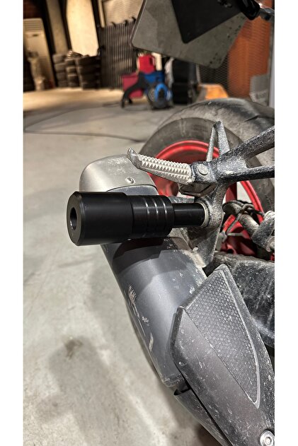 idragon Sym Aksesuar Jet X/Jet 14 Egzoz Koruma Takozu (Titanyum