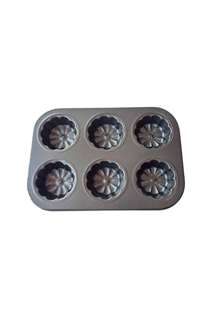 Tavă pentru brioșe, 6 forme, / CC9748