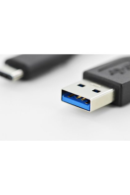 Cablu USB 3.0 SuperSpeed Tip USB A/USB C Tată/Tată negru 1m