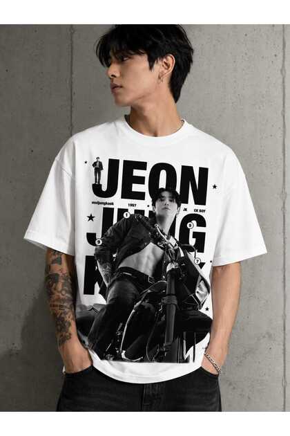 puolikuu Arirang World Tour BTS Baskılı Oversize Tshirt - Fiyatı