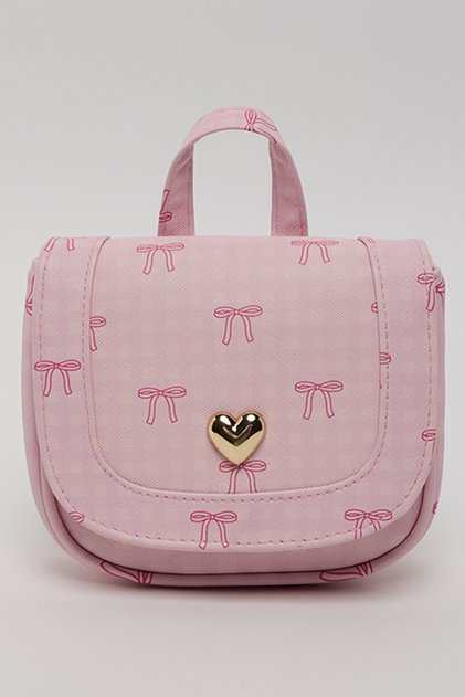 Bow Print Sling Bag