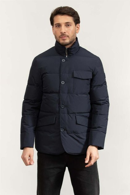 Harmont Blaine Erkek Mont Lacivert